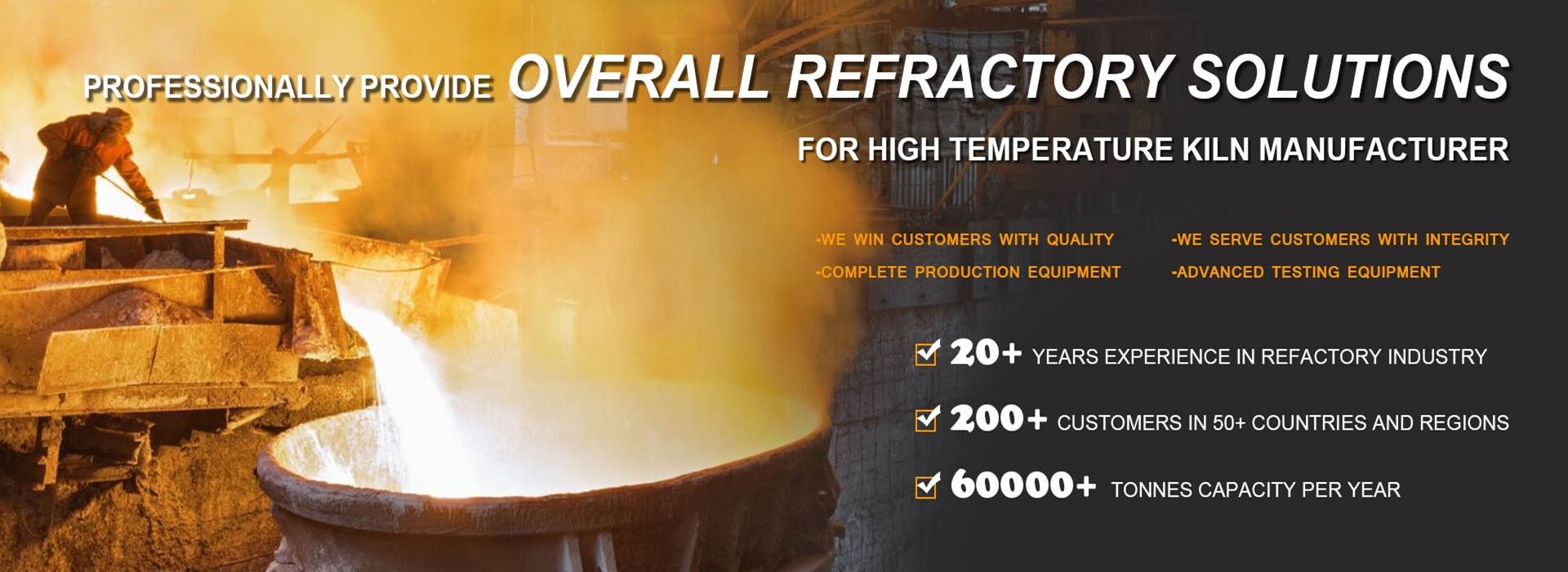 Refractory bricks factory